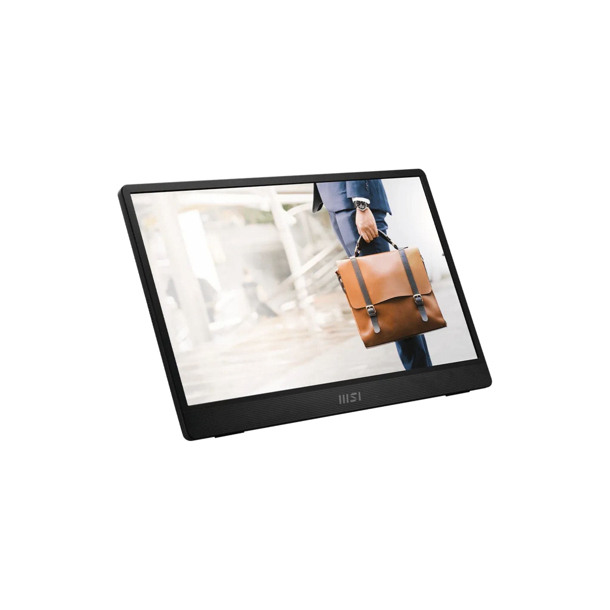 MSI Monitors MSI PRO MP161 E2 15.6-inch Full HD Portable Monitor with USB-C and Built-in Speakers
