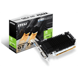 MSI GeForce GT 730 N730K-2GD3H/LP Graphics Card  (2GB DDR3, ) VGA, DVI-D, HDMI, HTPC