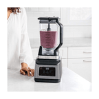 Ninja Kitchen Ninja 2-in-1 Blender with Auto-iQ 1200W 2.1 L jug , 0.7L Cup Black/Silver