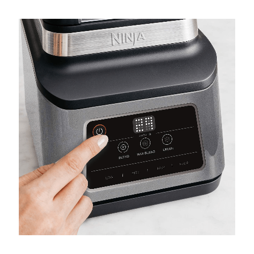 Ninja Kitchen Ninja 2-in-1 Blender with Auto-iQ 1200W 2.1 L jug , 0.7L Cup Black/Silver