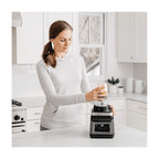 Ninja Kitchen Ninja 2-in-1 Blender with Auto-iQ 1200W 2.1 L jug , 0.7L Cup Black/Silver