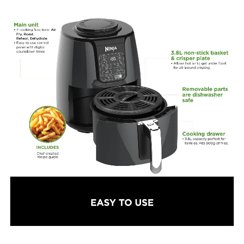 Ninja Kitchen Ninja 3.8L Air Fryer and Dehydrator