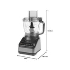 Ninja Kitchen Ninja 850w Food Processor with 4 Automatic Programs; Chop, Puree, Slice, Mix, and 3 Manual Speeds
