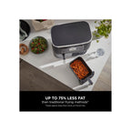Ninja Kitchen Ninja AF300UK 7.6L Foodi Dual Zone Air Fryer and Dehydrator - Black