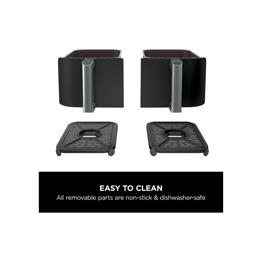 Ninja Kitchen Ninja AF300UK 7.6L Foodi Dual Zone Air Fryer and Dehydrator - Black