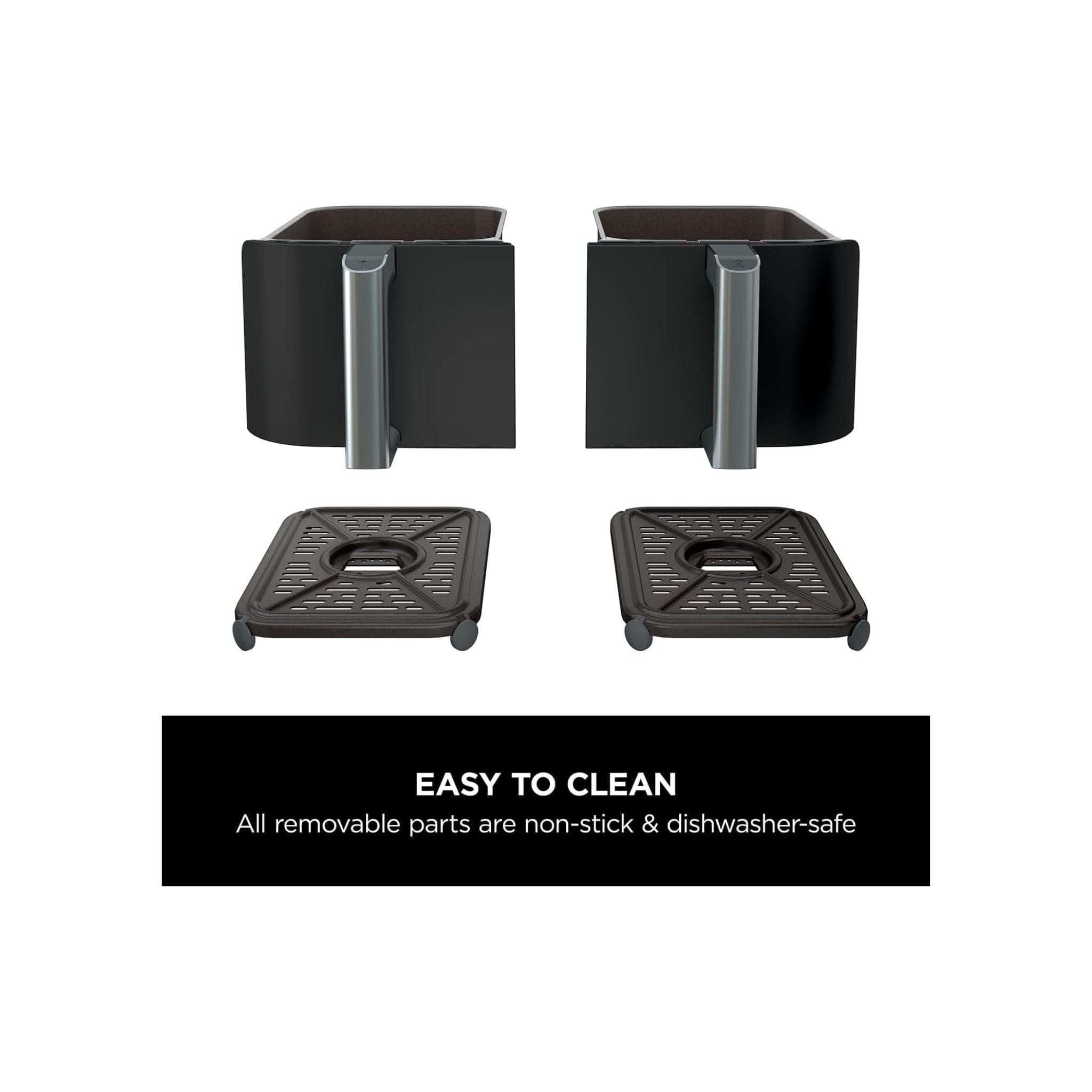 Ninja Kitchen Ninja AF300UK 7.6L Foodi Dual Zone Air Fryer and Dehydrator - Black