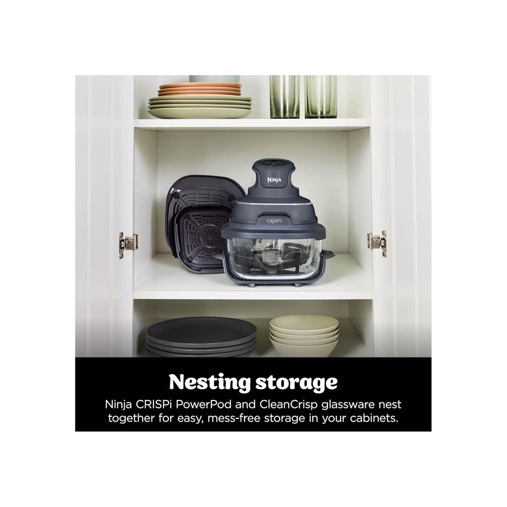 Ninja Kitchen Ninja CRISPi 4-in-1 FN101UKGY 4.5L Portable Air Fryer - Blue