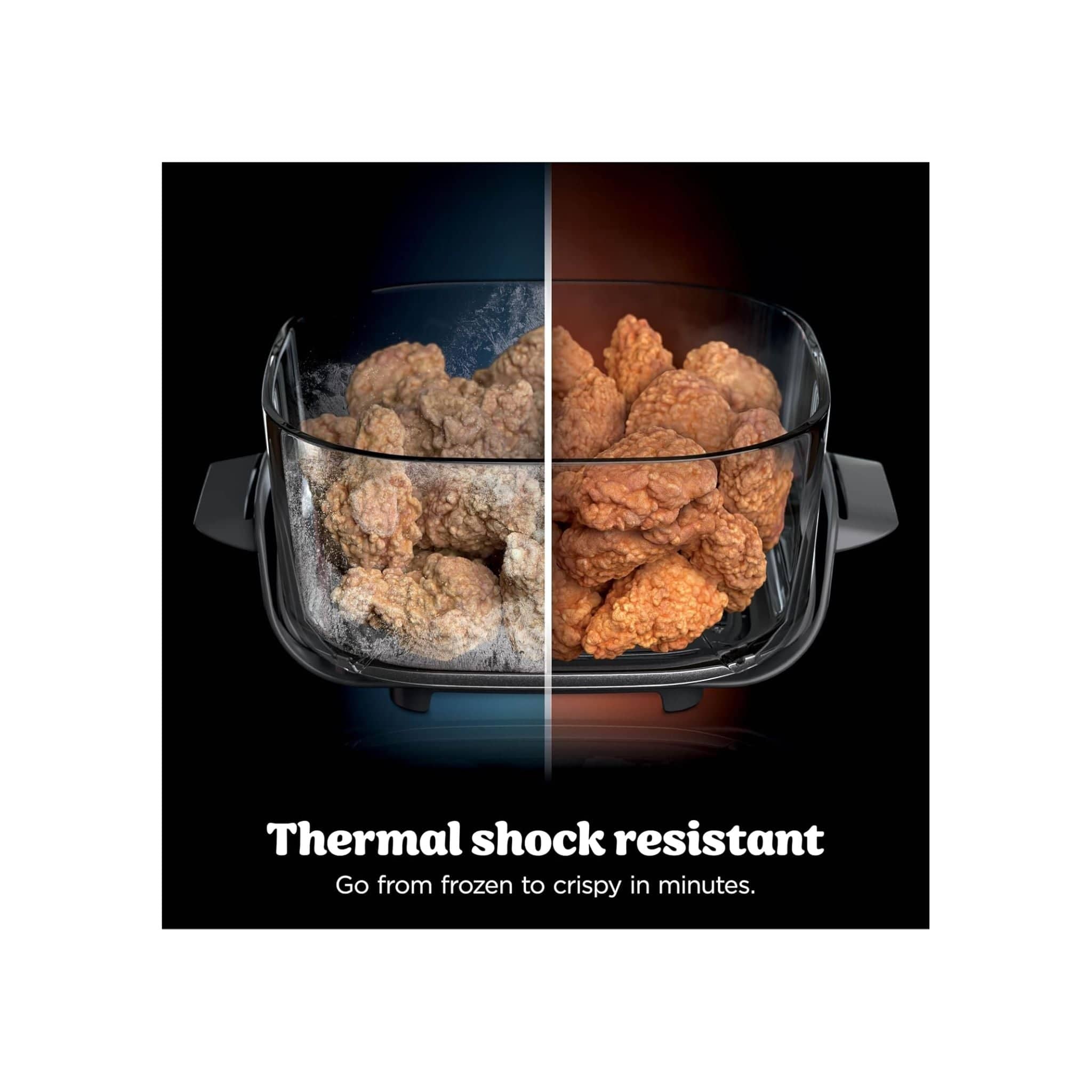 Ninja Kitchen Ninja CRISPi 4-in-1 FN101UKGY 4.5L Portable Air Fryer - Blue