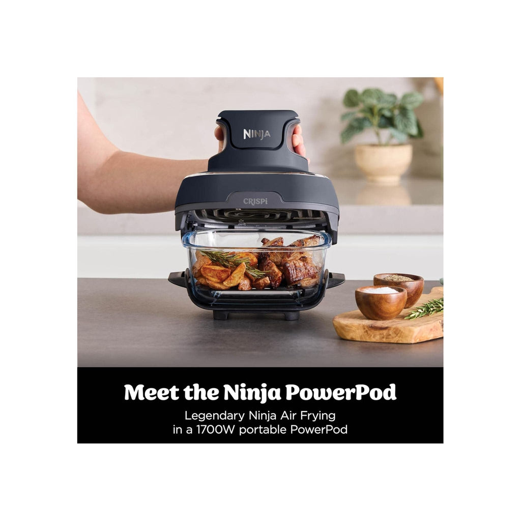 Ninja Kitchen Ninja CRISPi 4-in-1 FN101UKGY 4.5L Portable Air Fryer - Blue