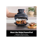 Ninja Kitchen Ninja CRISPi 4-in-1 FN101UKGY 4.5L Portable Air Fryer - Blue