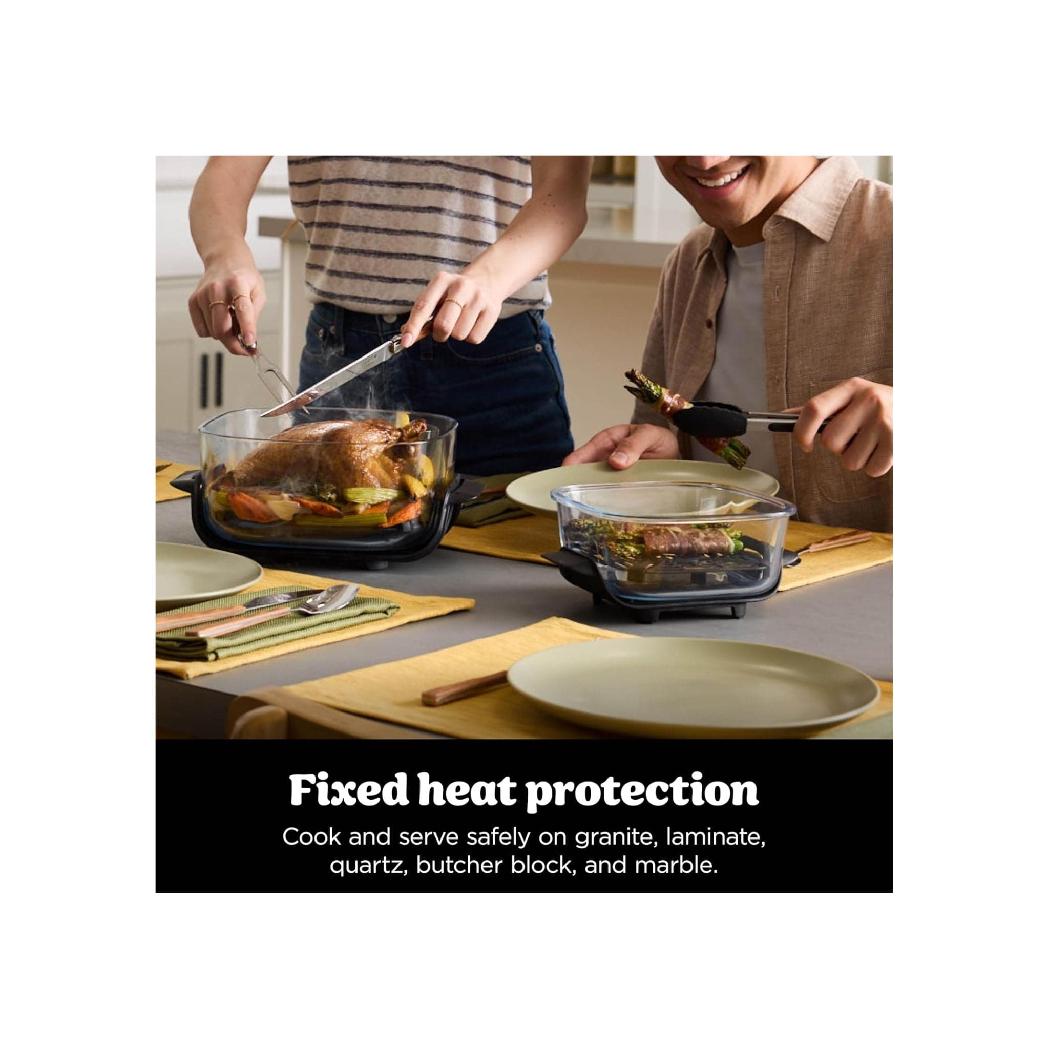 Ninja Kitchen Ninja CRISPi 4-in-1 FN101UKGY 4.5L Portable Air Fryer - Blue