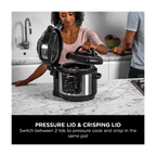 Ninja Kitchen Ninja Foodi MAX Multi Cooker, 7.5L with 9 Functions, Pressure Cook, Air Fry, Slow Cook, Grill