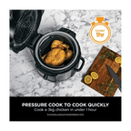 Ninja Kitchen Ninja Foodi MAX Multi Cooker, 7.5L with 9 Functions, Pressure Cook, Air Fry, Slow Cook, Grill