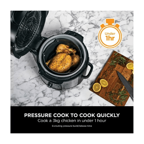 Ninja Kitchen Ninja Foodi MAX Multi Cooker, 7.5L with 9 Functions, Pressure Cook, Air Fry, Slow Cook, Grill