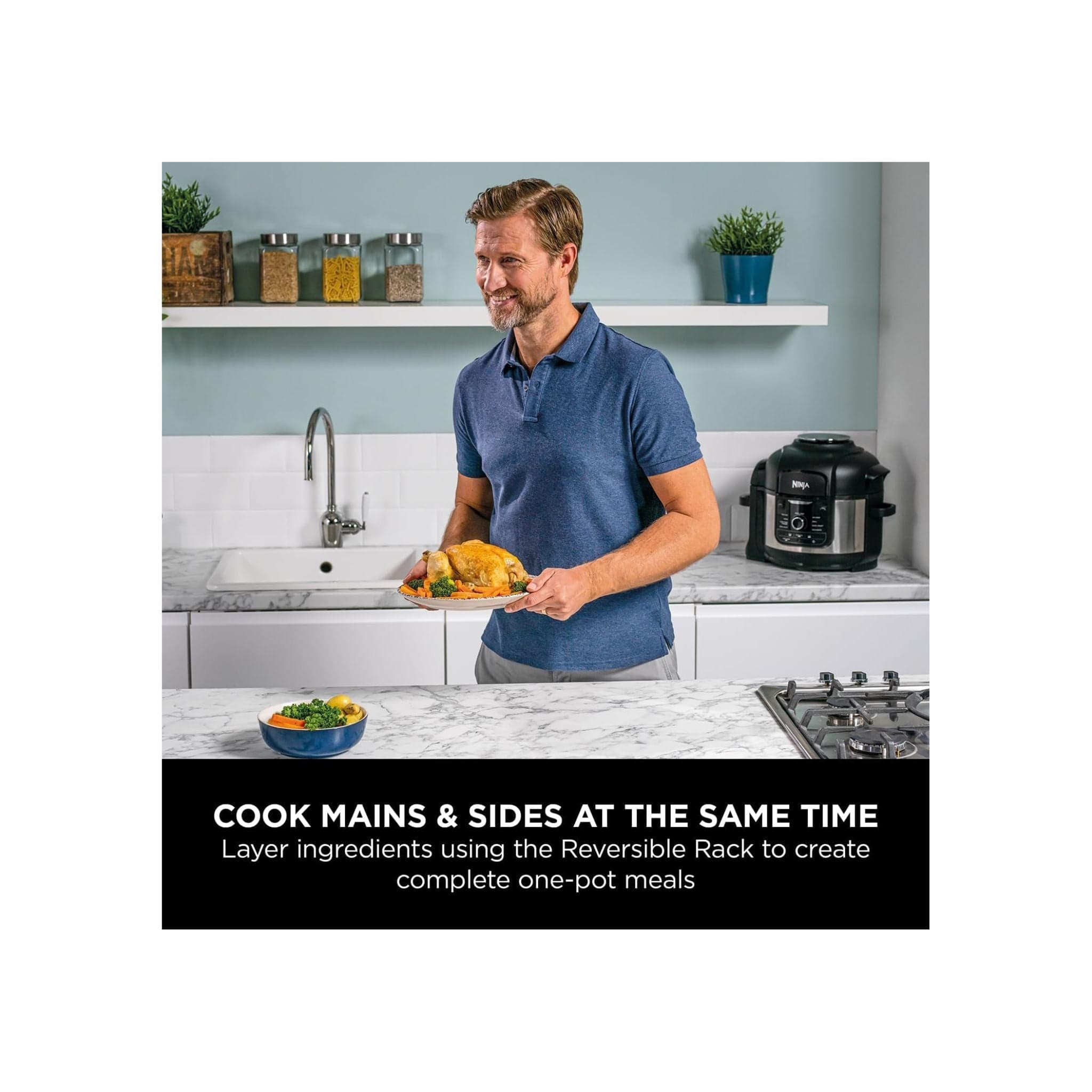 Ninja Kitchen Ninja OP350UK 6L 9 in 1 Multi Cooker