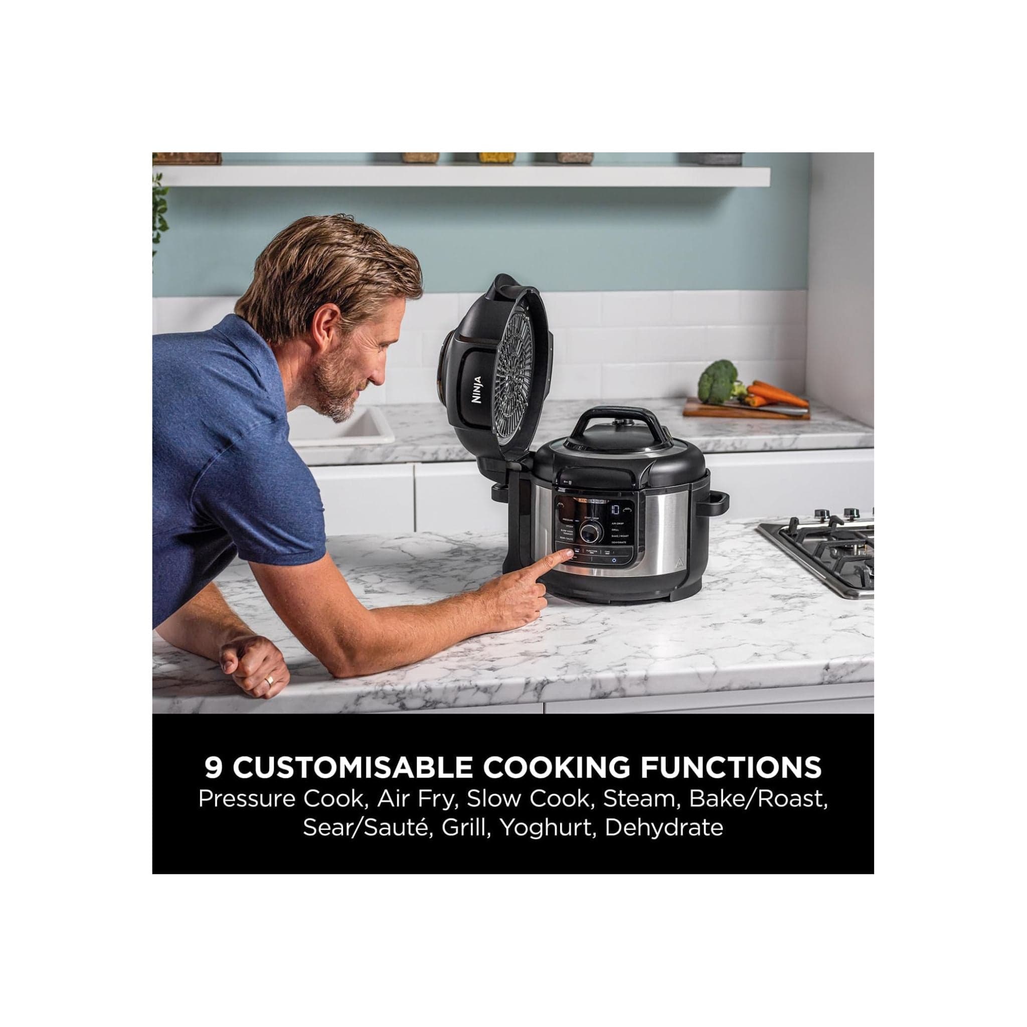 Ninja Kitchen Ninja OP350UK 6L 9 in 1 Multi Cooker
