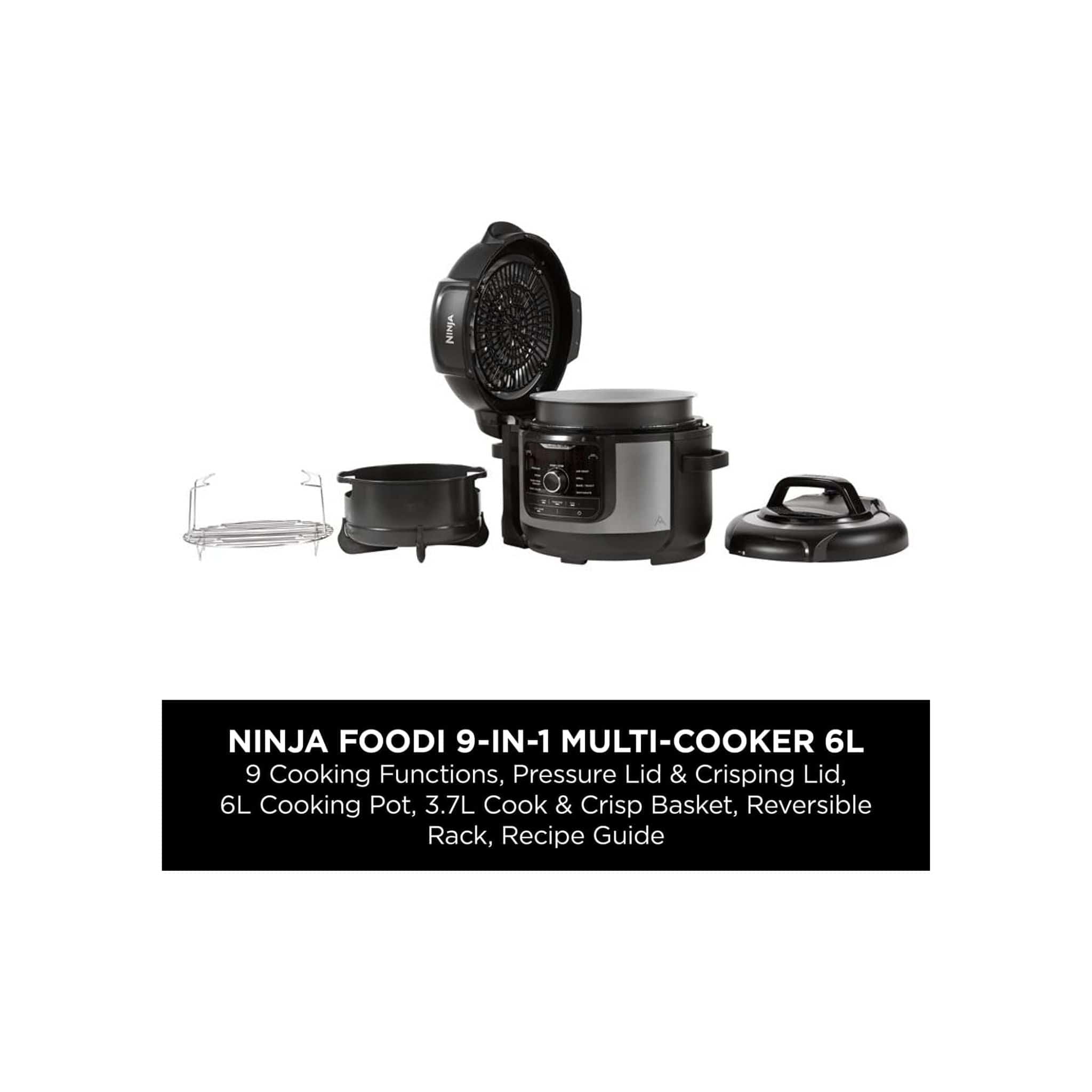 Ninja Kitchen Ninja OP350UK 6L 9 in 1 Multi Cooker