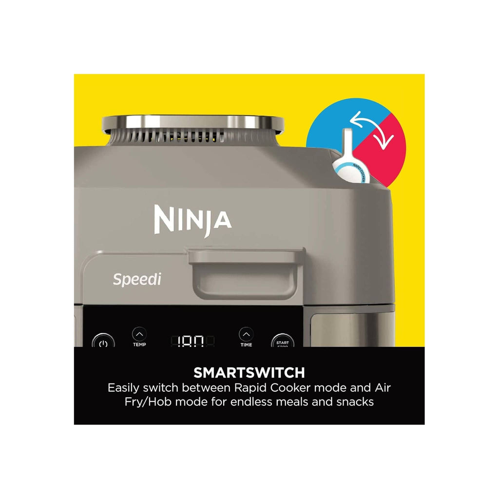 Ninja Kitchen Ninja Speedi 12-in-1  Multi-Cooker, Air Fryer & Slow Cooker - 5.7L Cooking Pot- ON500UKSTGD