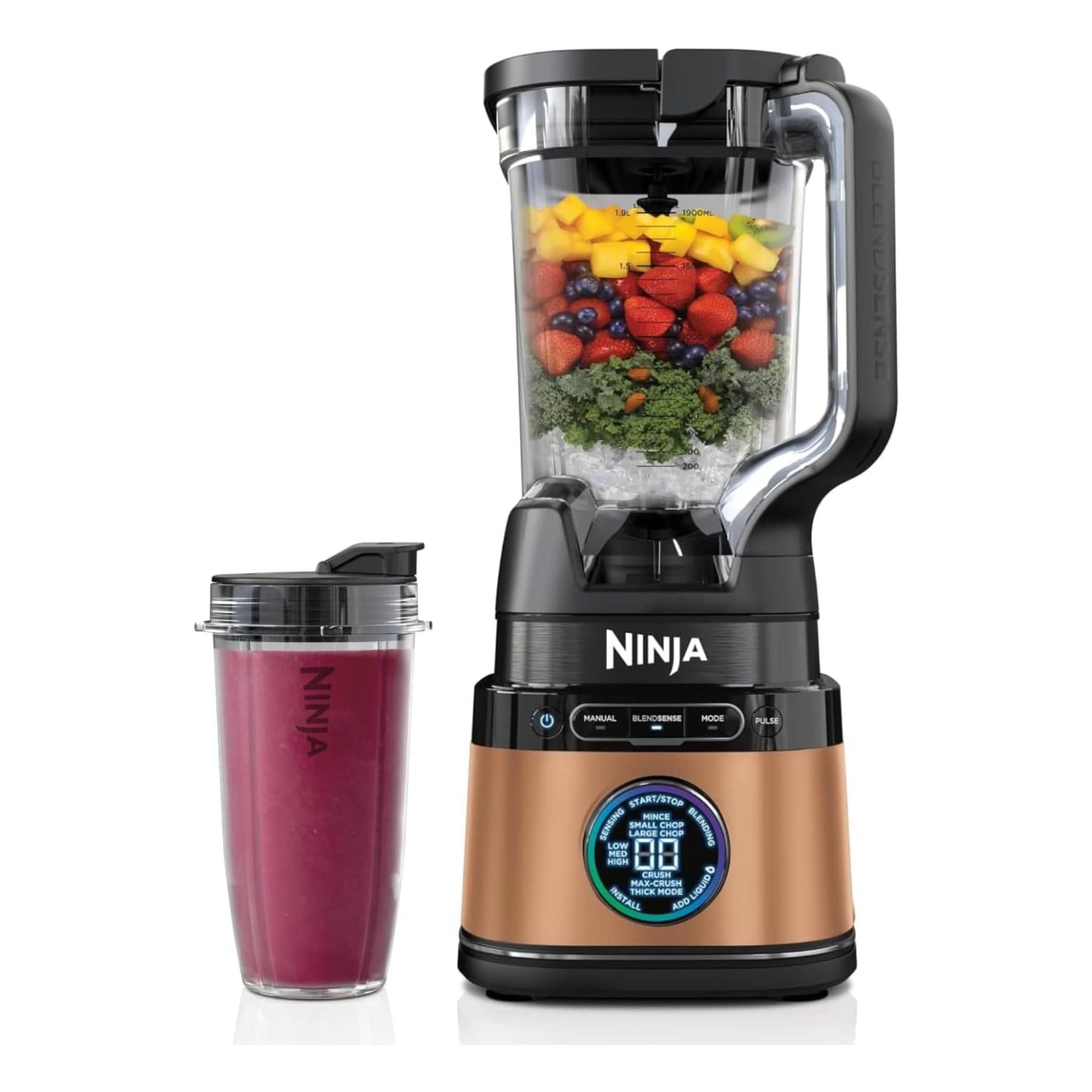 Ninja Kitchen Ninja TB301UKCP 1200w Detect Power Blender Pro & Single Serve