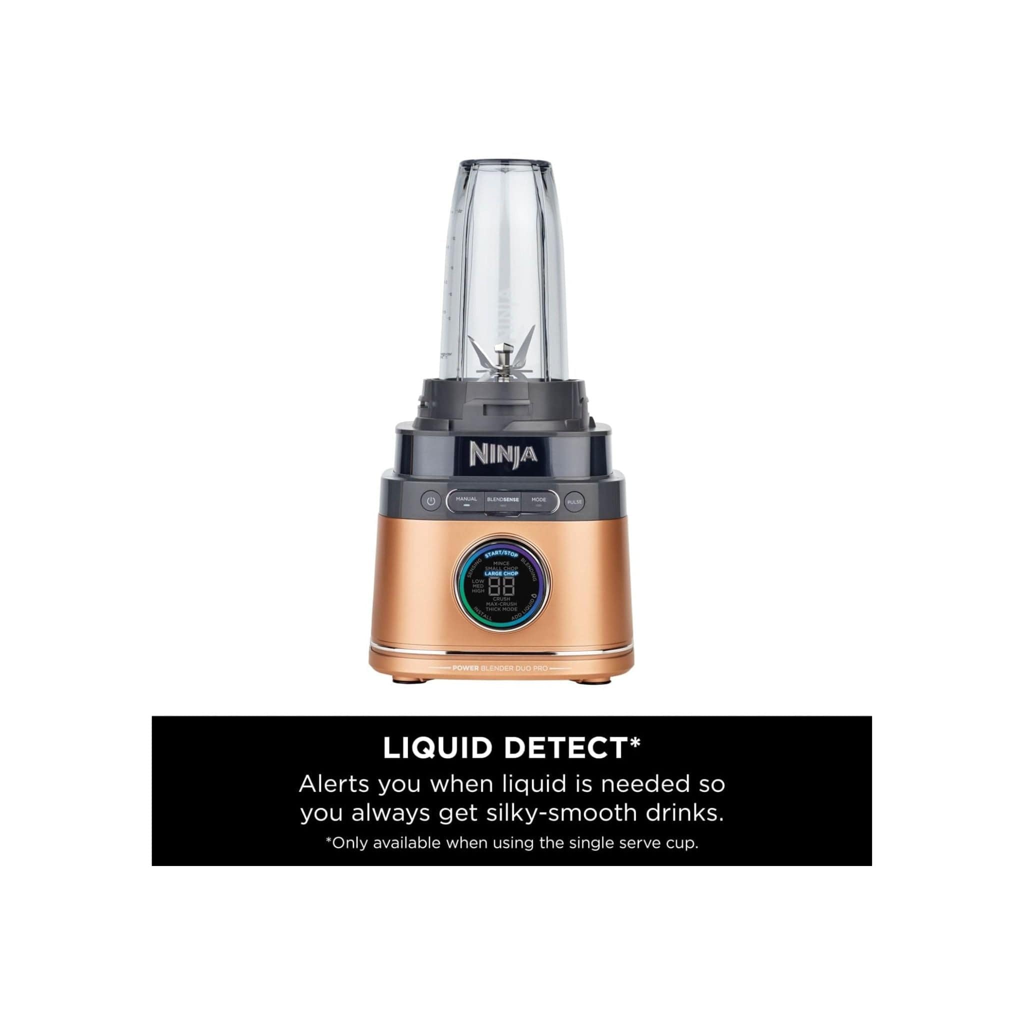 Ninja Kitchen Ninja TB301UKCP 1200w Detect Power Blender Pro & Single Serve