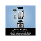 Ninja Ninja 1200W Detect Power Blender Pro with 2L Jug (1900ml max capacity), ideal for smoothies, chopping, and frozen drinks, Black, TB201UK
