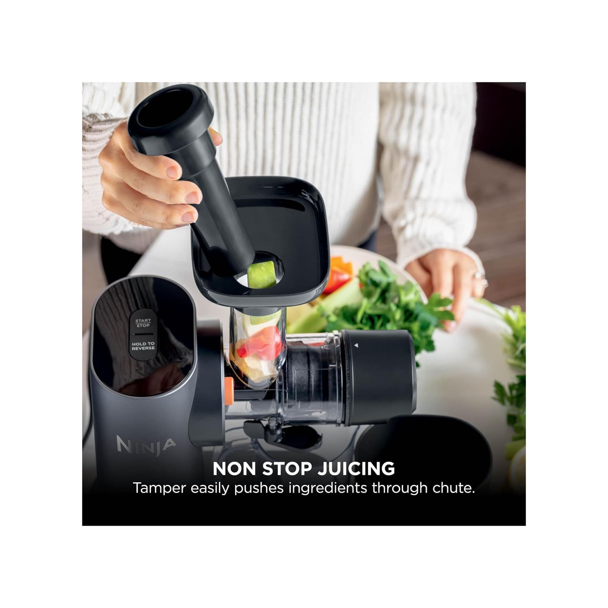 Ninja Cold Press Juicer with Anti-Clog Filter - JC151UK Secondary image