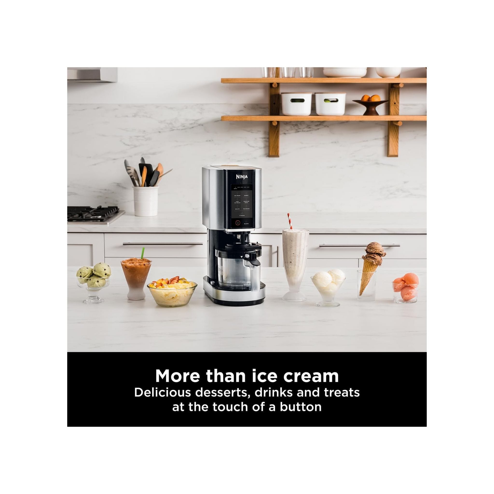 Ninja Ninja CREAMi  1.4L Ice Cream & Frozen Dessert Maker - NC300UK