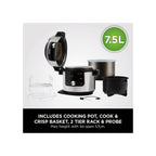 Ninja Ninja Foodi MAX 15-in-1 SmartLid 7.5L Multi-Cooker with Smart Cook System - OL750UK