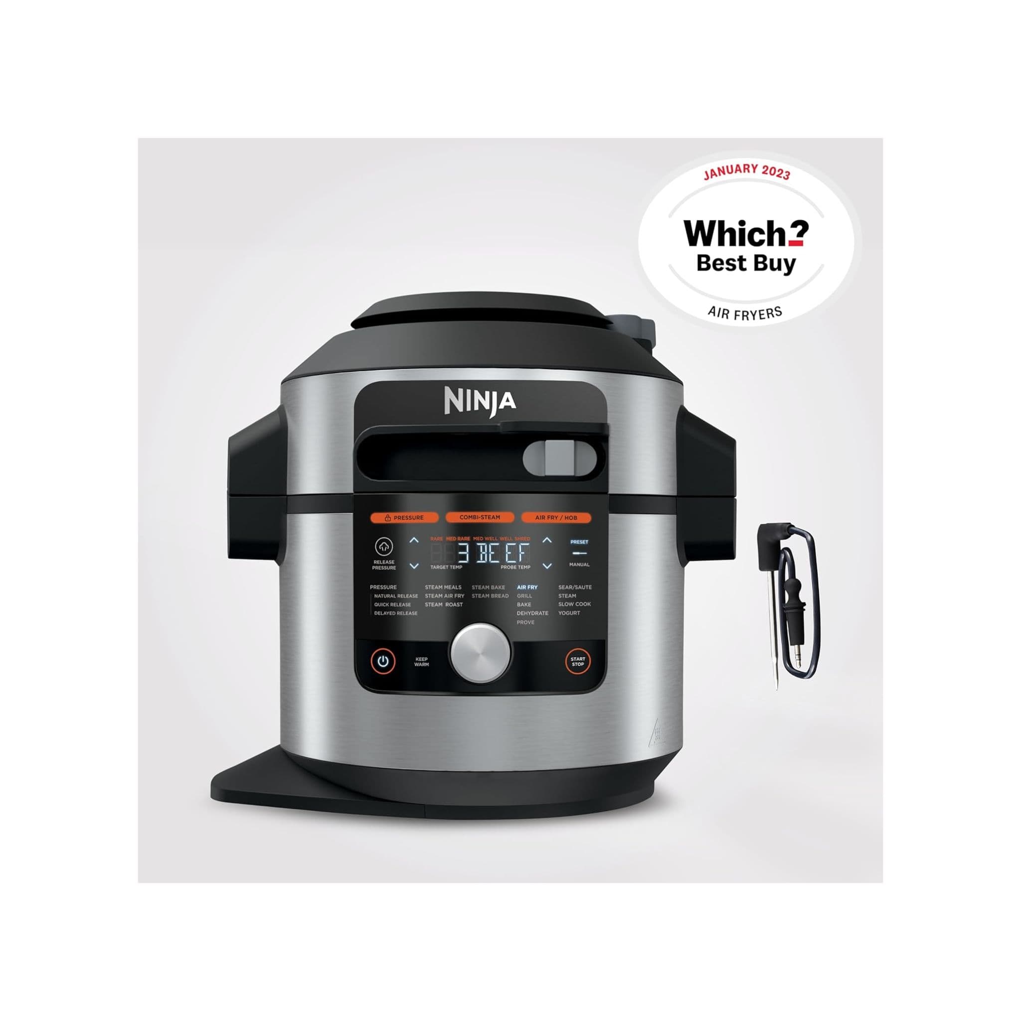 Ninja Ninja Foodi MAX 15-in-1 SmartLid 7.5L Multi-Cooker with Smart Cook System - OL750UK
