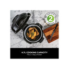 Ninja Ninja OP100UK Foodi Mini 6-in-1 4.7L Multi-Cooker & Air Fryer