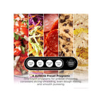 Ninja Ninja PrecisionPro 2.1L Food Processor with 4 Auto Presets and Manual Settings, Make Pizza and Bread Dough, and Slice Vegetables and More- BZ651UK