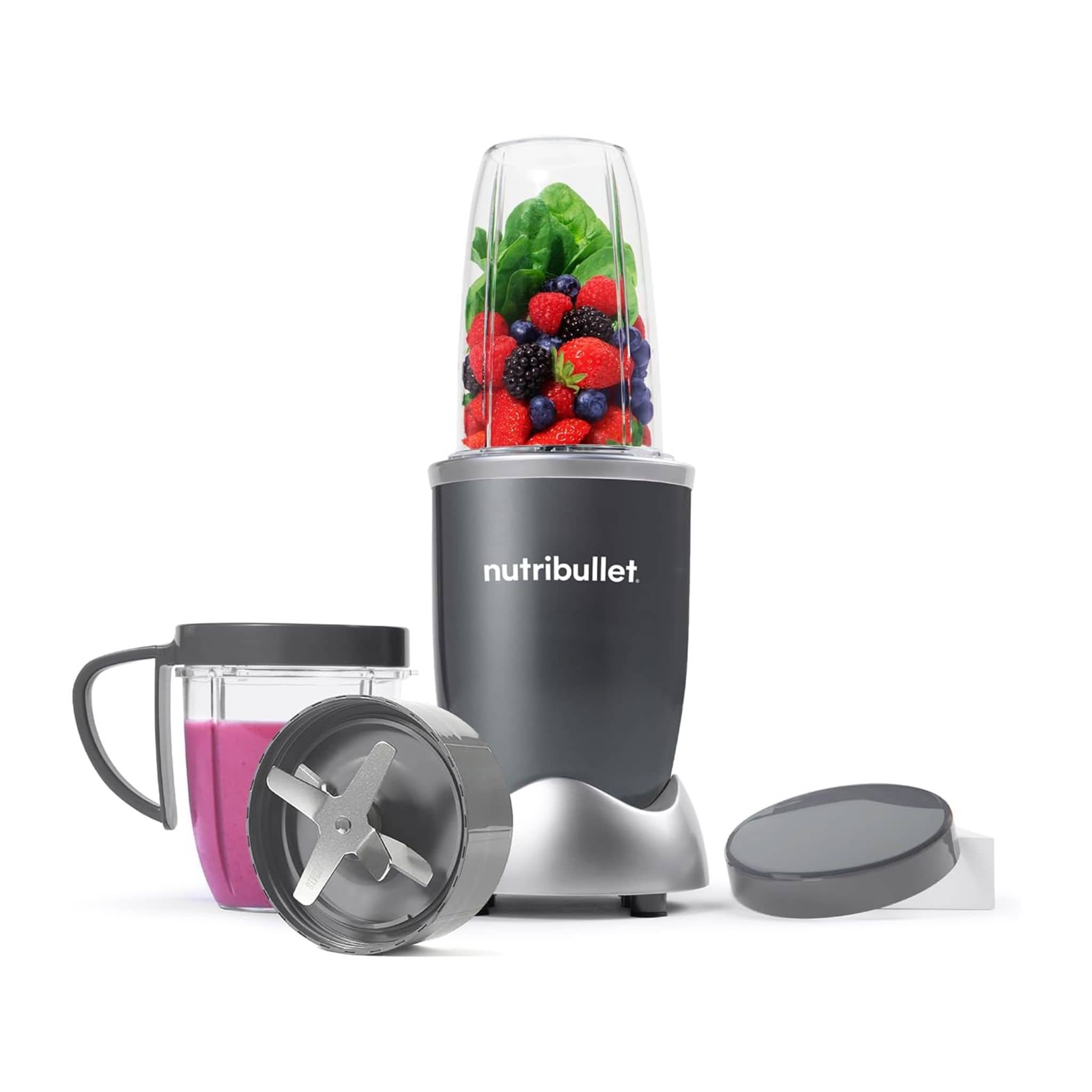 Nutribullet Blenders Nutribullet 600 Series Blender with Deluxe Kit - Black