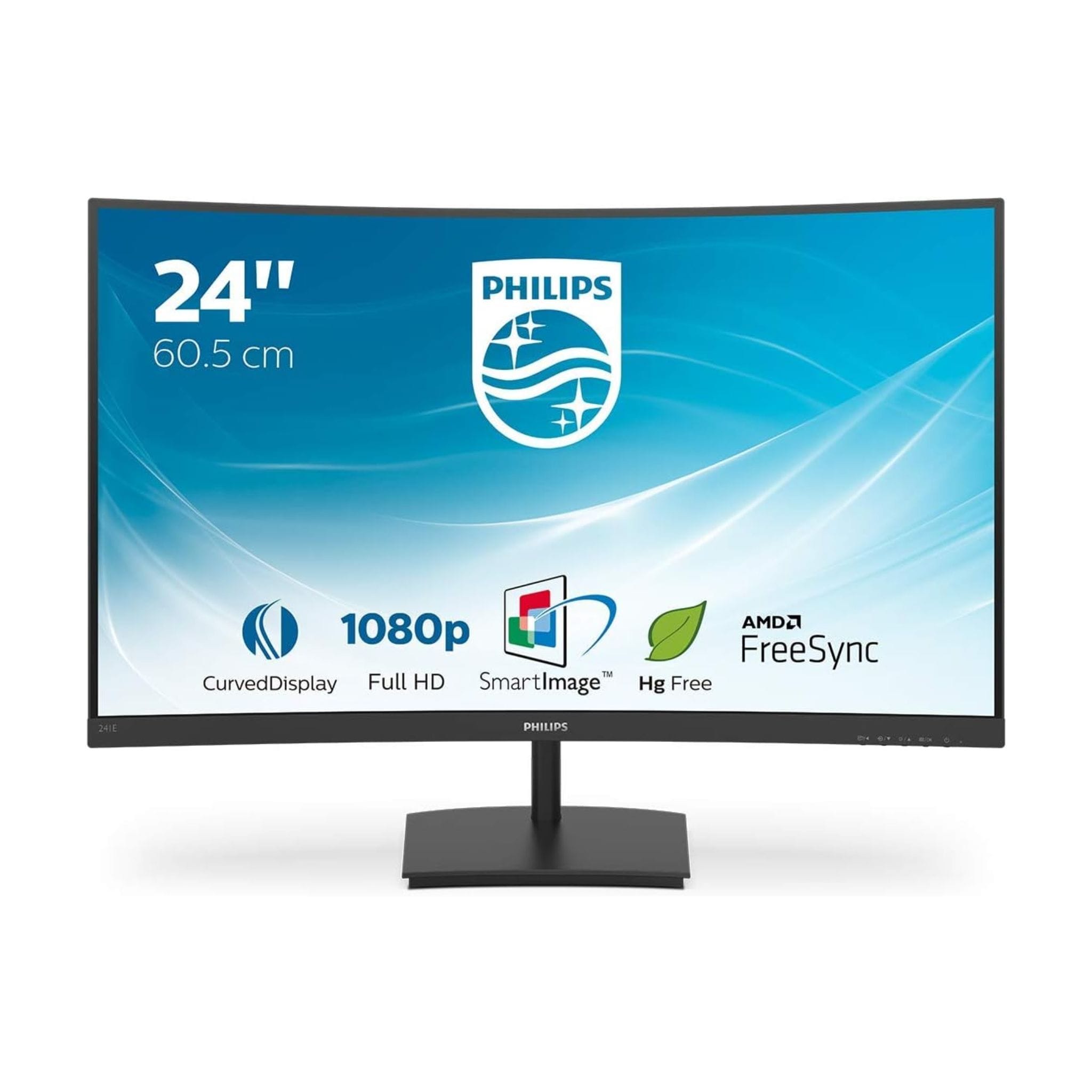 Philips Monitors Philips 241E1SC 24” Full HD Curved monitor Main image