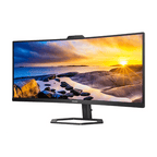Philips Monitors Philips 34" WQHD VA USB-C Curved Monitor with Webcam & KVM Switch