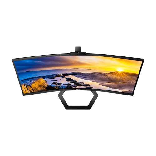 Philips Monitors Philips 34" WQHD VA USB-C Curved Monitor with Webcam & KVM Switch