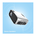 Philips Monitors Philips NeoPix Prime One, True HD Projector With Wi-Fi Screen Mirroring, Multimedia Player, Bluetoot
