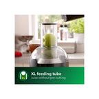 Philips Philips (HR1855/70) Viva Collection Juicer, 800 W Motor, 2L Capacity, XL Tube, QuickClean Technology - Black