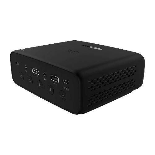 Philips Projectors Philips PicoPix Micro 2, pico projector, LED DLP, 5h Battery Life, HDMI, USB-C