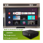 Philips Projectors Philips PicoPix Micro 2TV, DLP Portable Projector, Android TV, up to 4h Battery Life, HDMI, USB-C