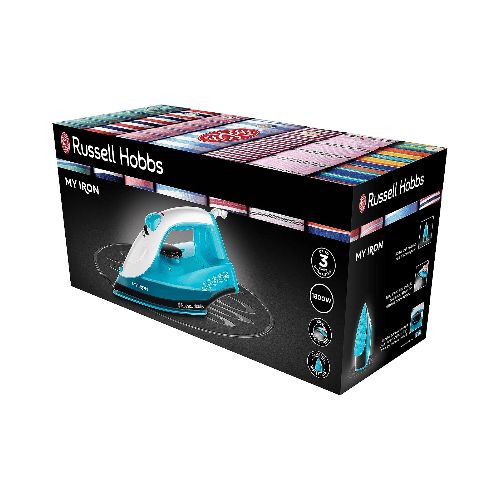 Russell Hobbs Kitchen Russell Hobbs 25580 1800W Iron - Blue and White