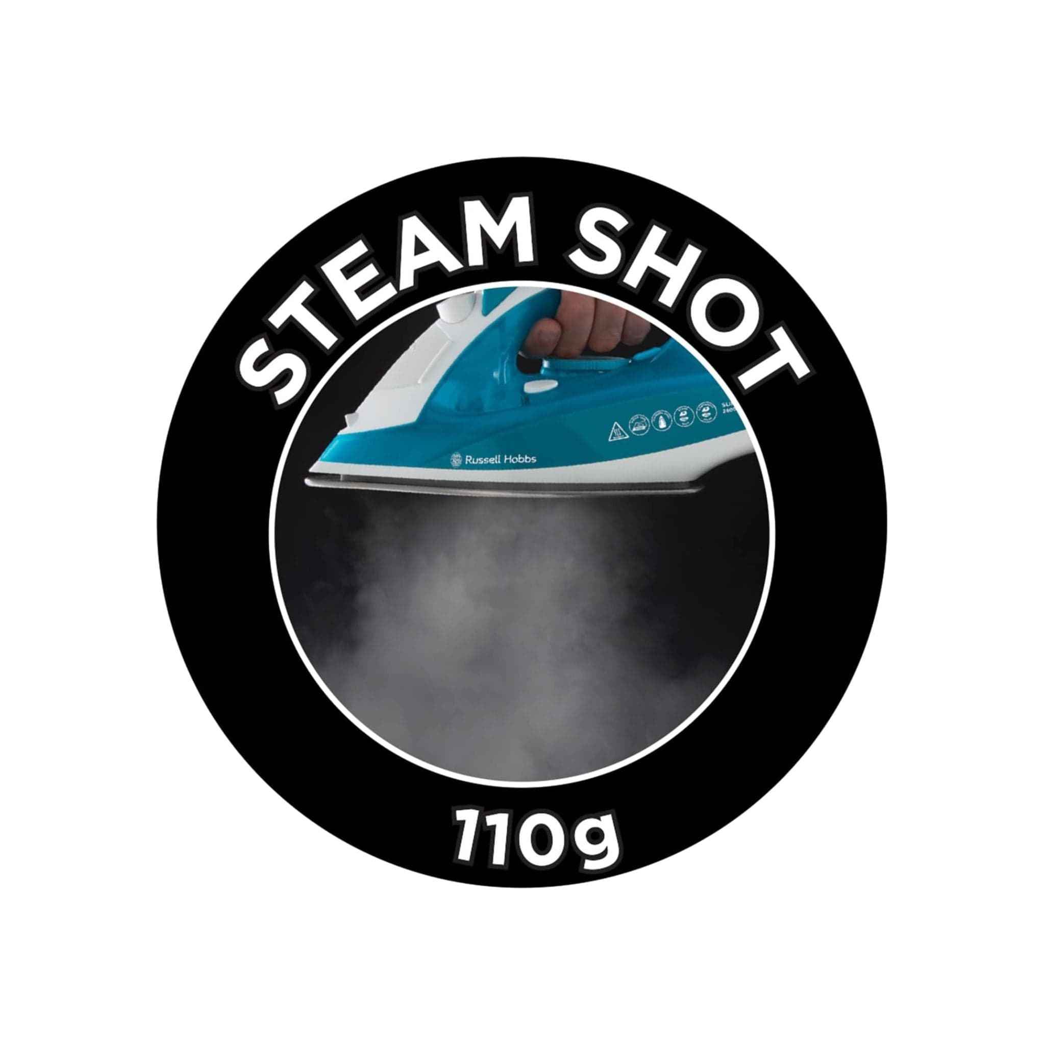 Russell Hobbs Others Russell Hobbs 2400W Supreme Steam Iron, Powerful Vertical Steam (23061)