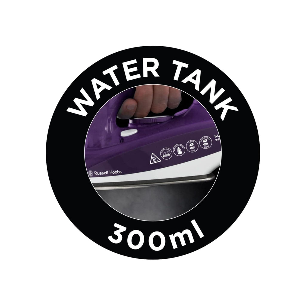 Russell Hobbs Others RUSSELL HOBBS Supremesteam 23060 Steam Iron - Purple