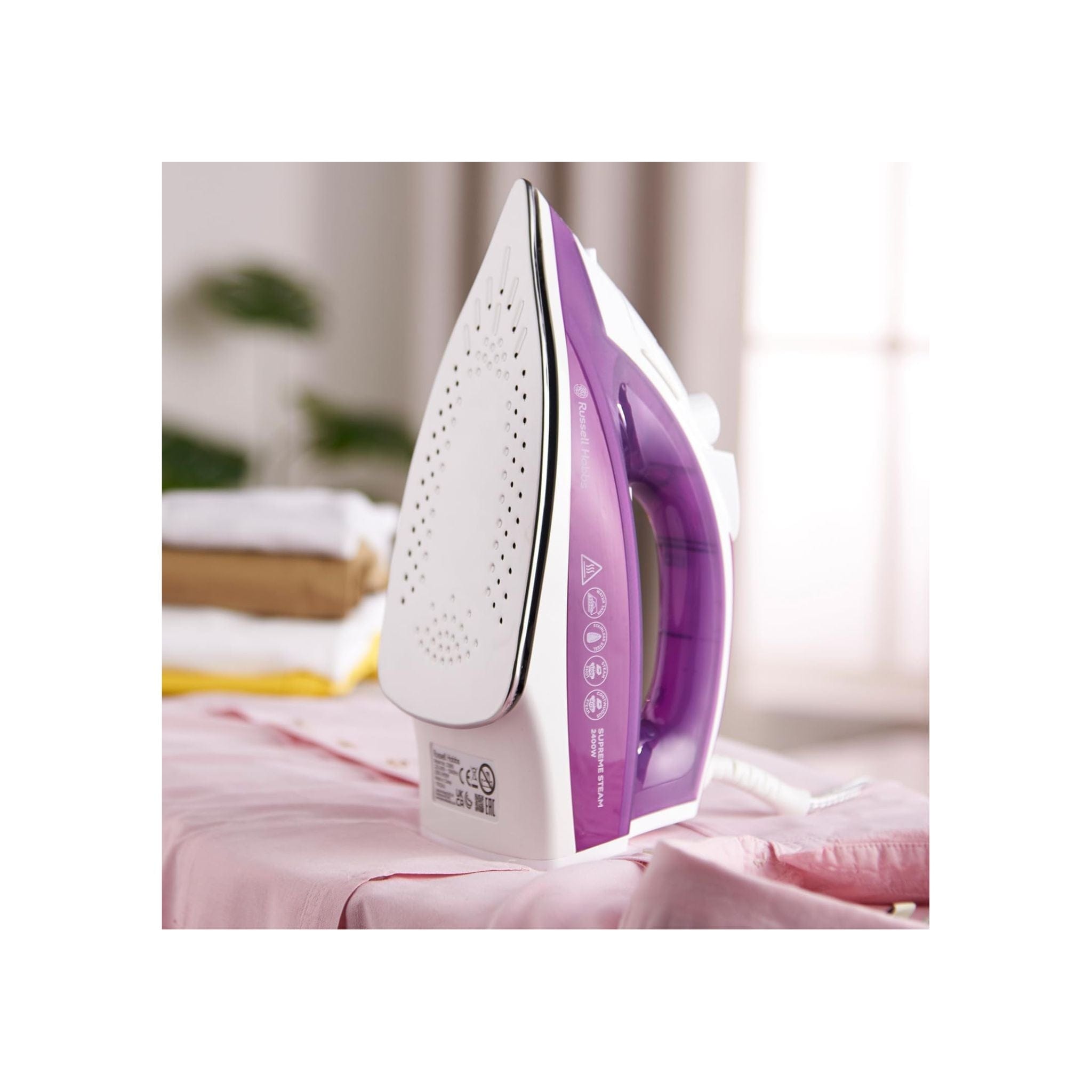 Russell Hobbs Others RUSSELL HOBBS Supremesteam 23060 Steam Iron - Purple