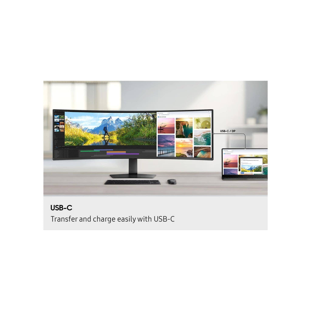 Samsung Computers Samsung 49" S95UF DQHD USB-C Curved ViewFinity Monitor