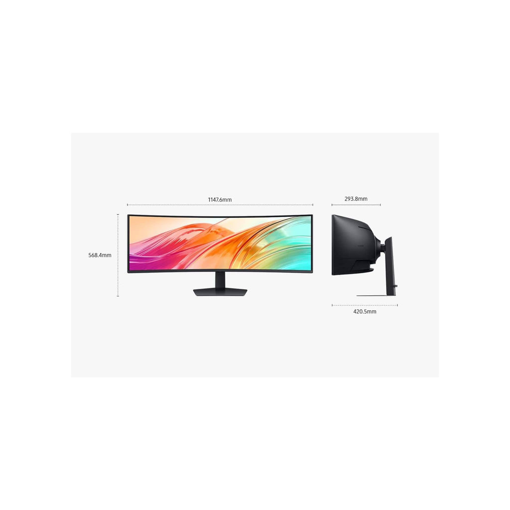 Samsung Computers Samsung 49" S95UF DQHD USB-C Curved ViewFinity Monitor