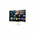 Samsung Monitors Samsung 27" M70C, USB-C, UHD White Smart Monitor with Speakers & Remote