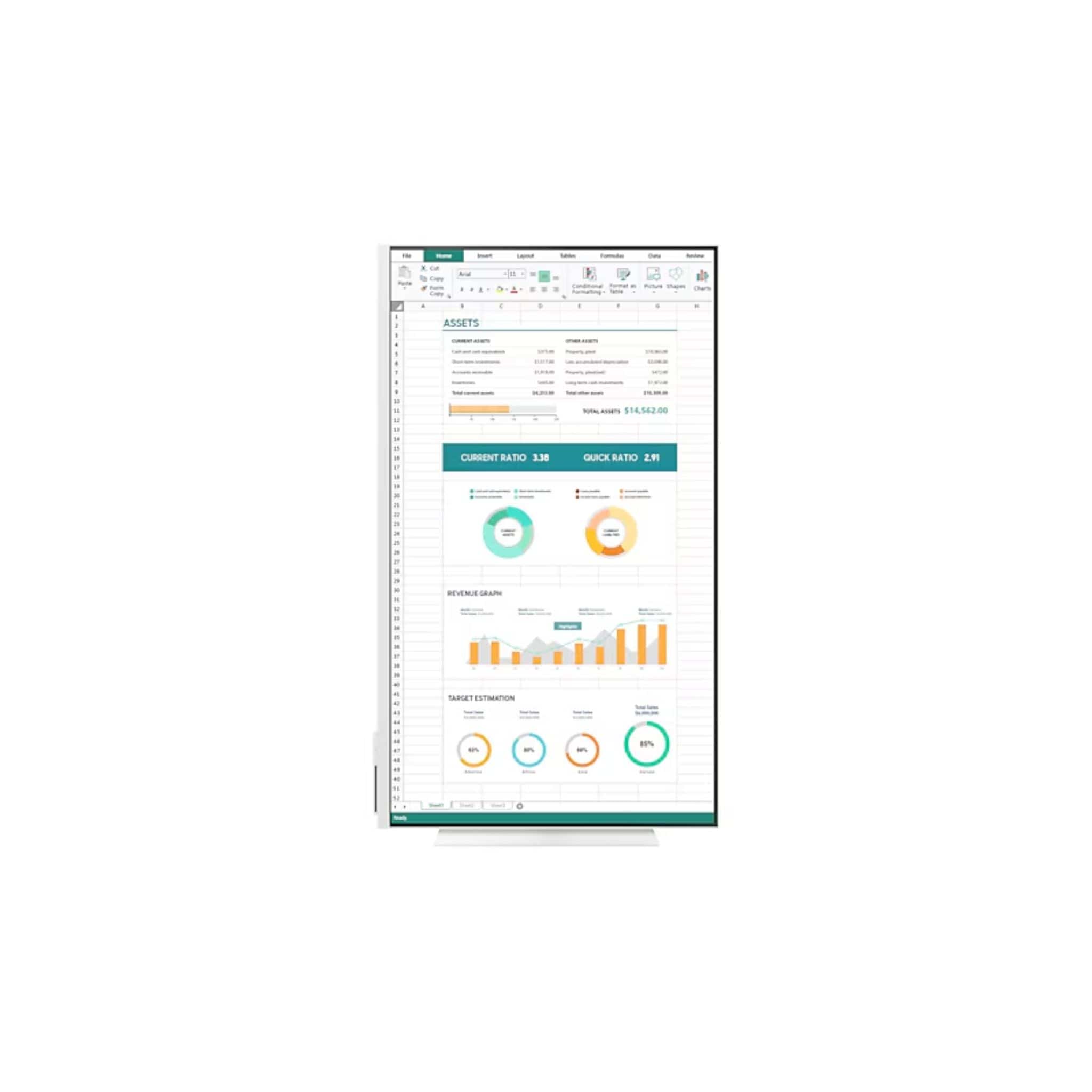 Samsung Monitors Samsung 27" M70C, USB-C, UHD White Smart Monitor with Speakers & Remote