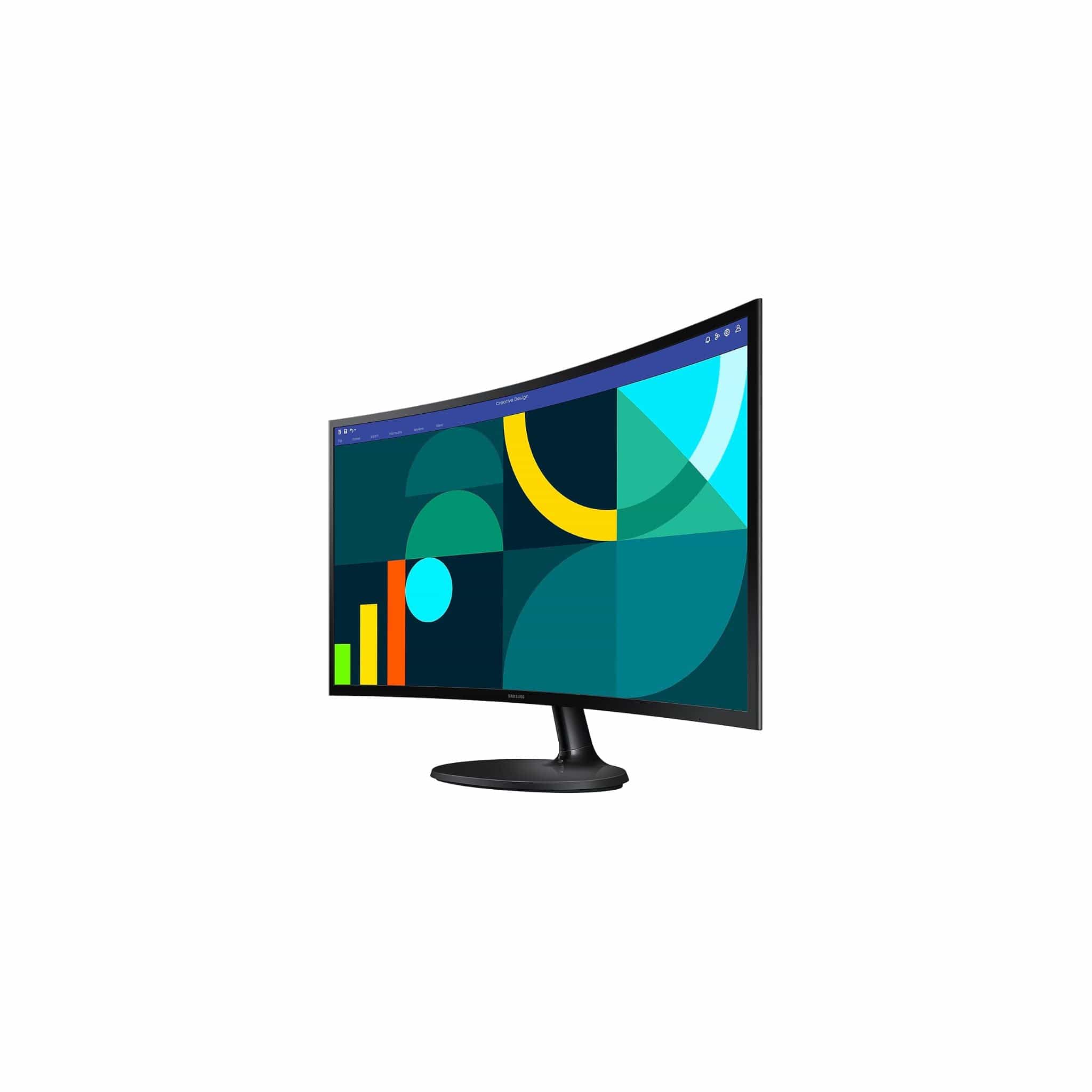 Samsung 24" S36GD FHD Curved Monitor Secondary image