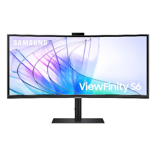 Samsung Monitors Samsung 34" S65VC ViewFinity WQHD USB-C Monitor with Webcam & KVM Switch Main image