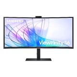 Samsung Monitors Samsung 34" S65VC ViewFinity WQHD USB-C Monitor with Webcam & KVM Switch